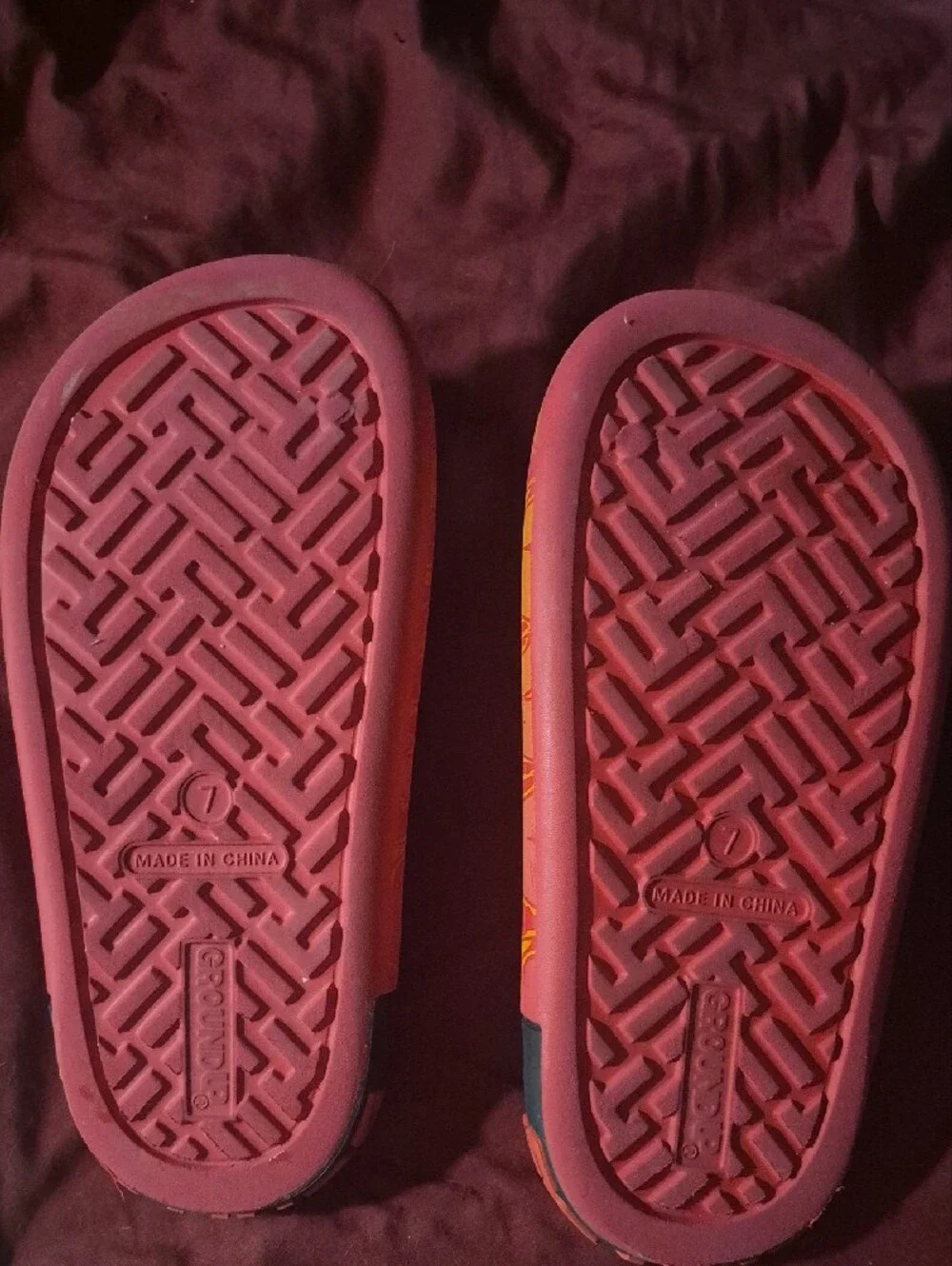 Doritos Flamin' Hot slides. Pepsi co. Size 7